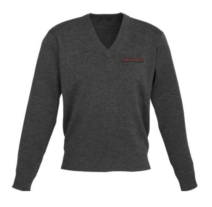 PB Advance Ele Men's Woolmix Pullover- Charcoal 