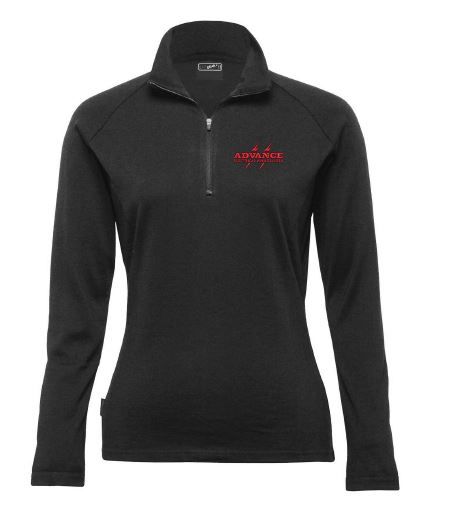 PB Advance Ele Women's Merino Pullover-Black 