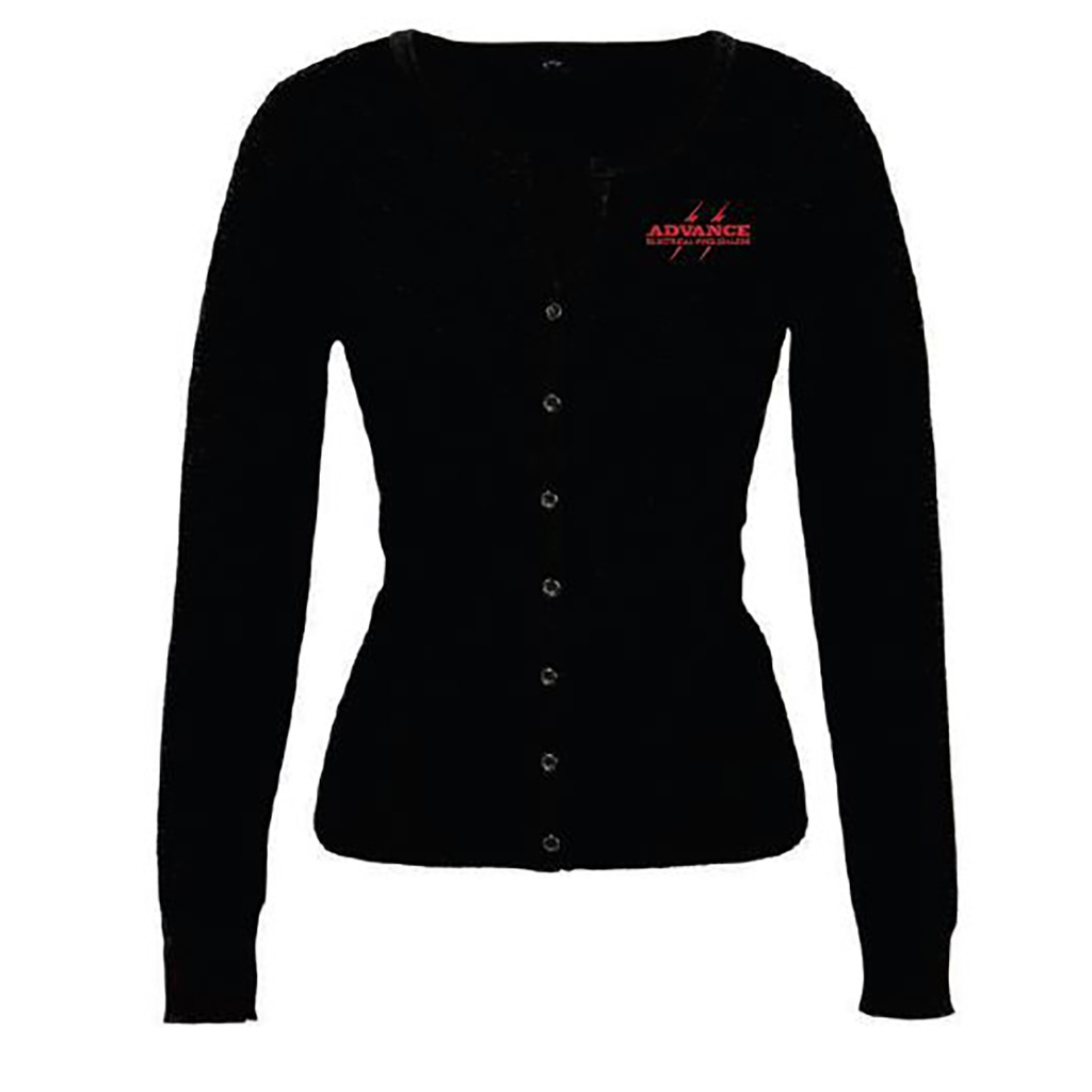 PB Advance Ele Women's Merino Cardigan - Black 