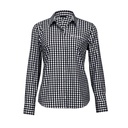 Pipelines Women's Hartley Check Shirt - Black - With Name