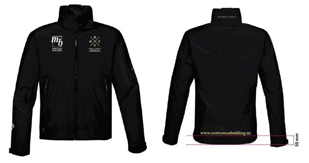SCBLStormtech Cruise Jacket - Black 