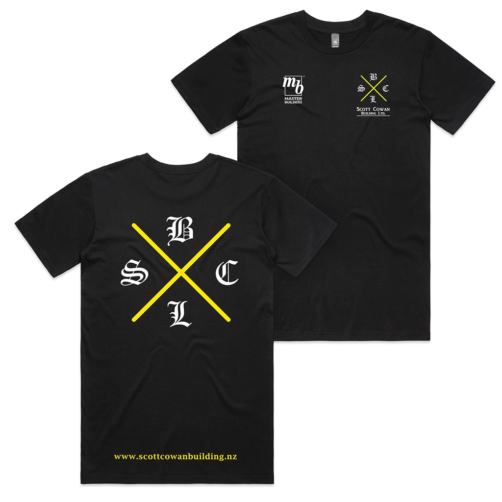 SCBL Staple Tee - Black 