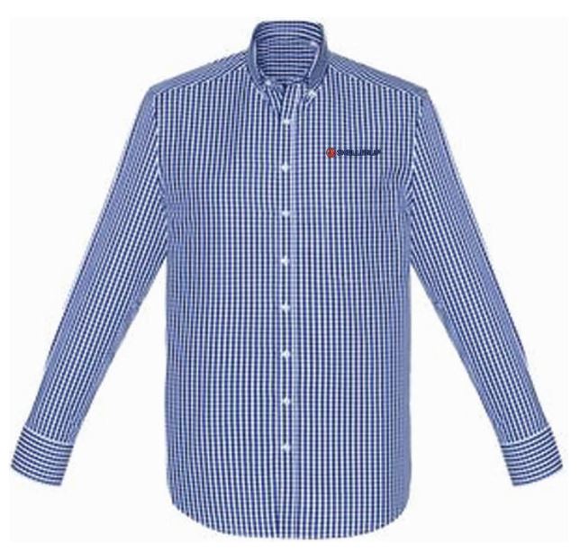 Skellerup Men's Springfield Shirt-French Blue 