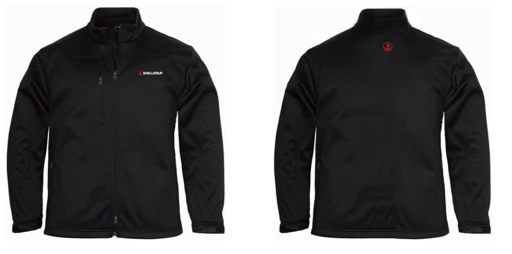 Skellerup Men's Softshell Jacket- Black 