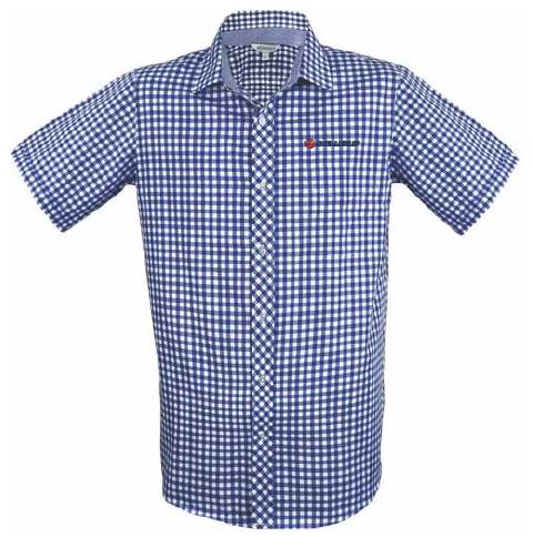 Skellerup Men's Brighton SS Shirt-French Blue 