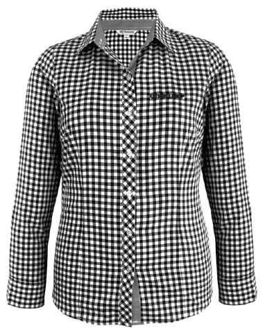 Skellerup Women's Brighton LS Shirt- Black 