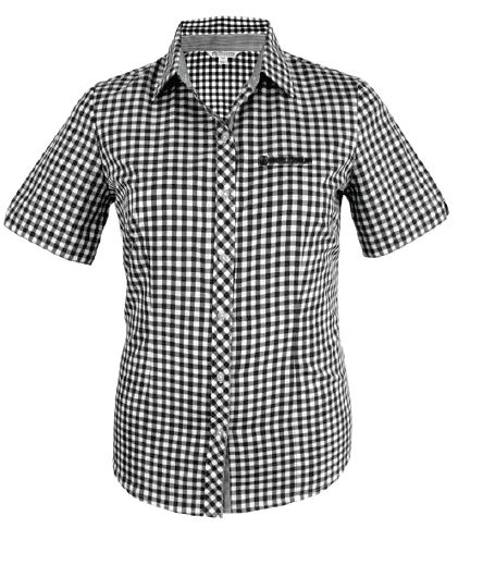 Skellerup Women's Brighton SS Shirt- Black 