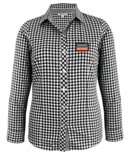Skellerup Redband Ladies Brighton LS Shirt - Black 