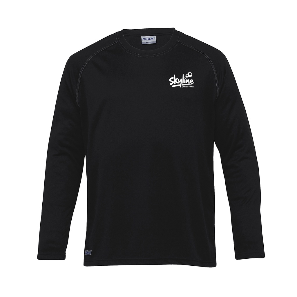 Skyline Unisex Drigear Tee - Black
