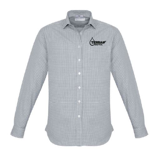 Terra Analytical Men's Ellison Silver Shirt 