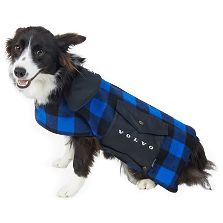 Swanndri Dog Cover - Volvo - Black/Blue*