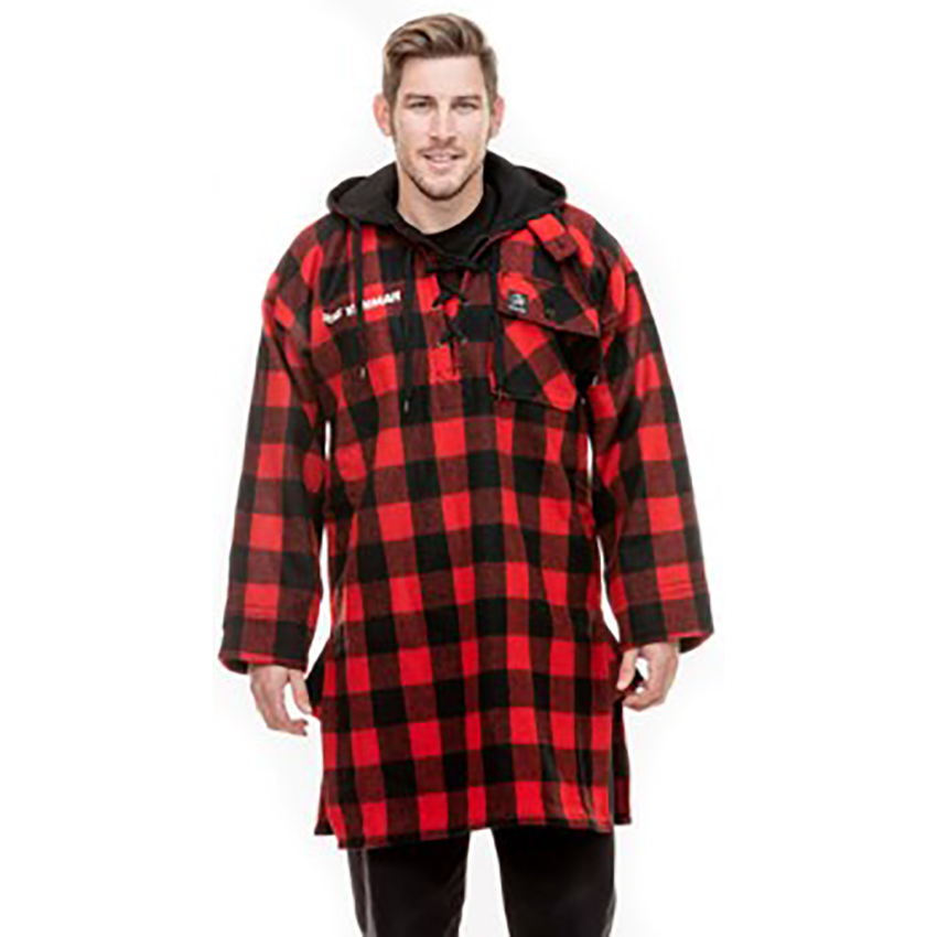 TDX Yanmar Bushshirt - Black/Red 