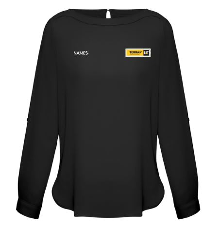 Terra Cat Power Systems Madison Blouse with Name