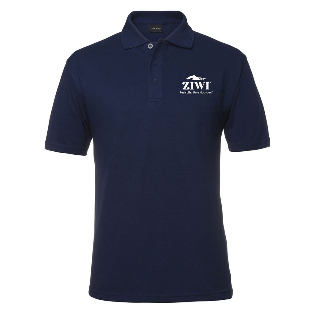 [ZILZIPO01-D-400S] Ziwi Men's Signature Polo-Navy (S)