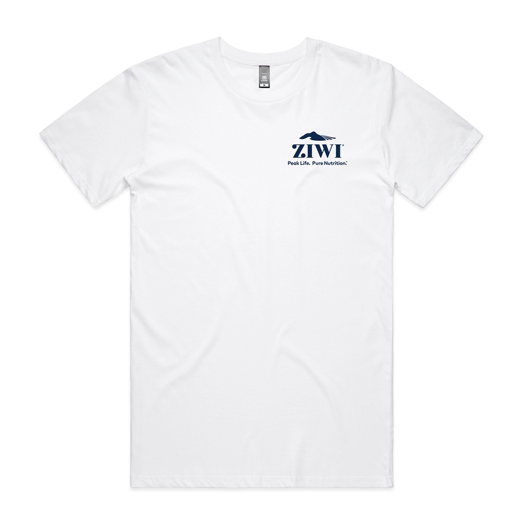 Ziwi Mens Staple Tee - White
