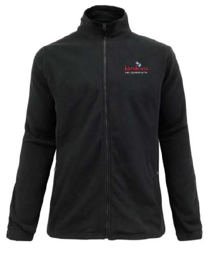 Bambinos Women's Micro Fleece Jacket -Black 