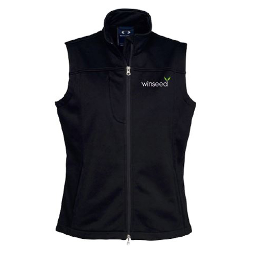 Winseed Women's Black Softshell Vest