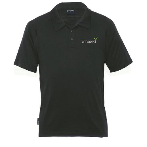 Winseed Men's Merino SS Polo