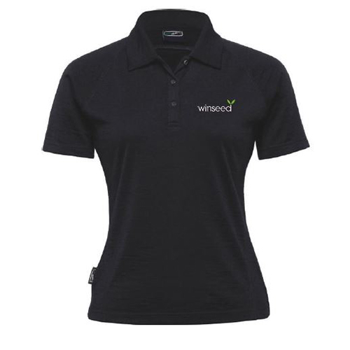 Winseed Women's Merino SS Polo