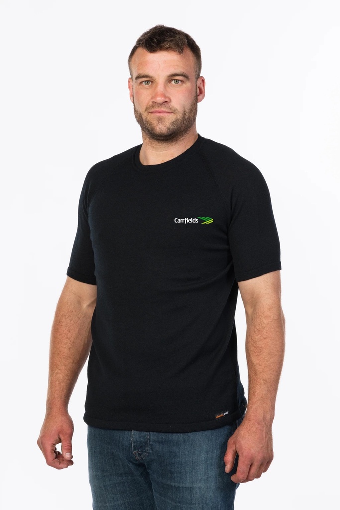 Carrfields Mens S/S MKM Merino Tee
