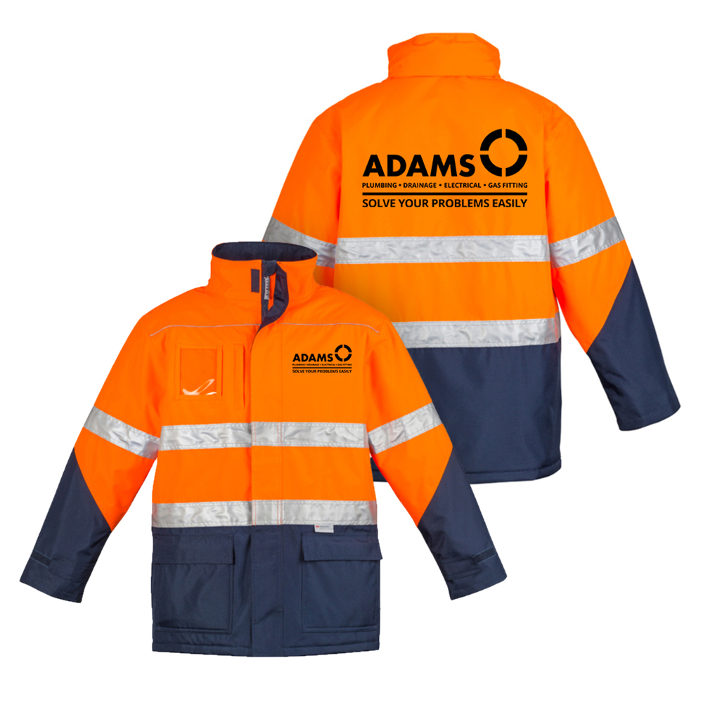 Adams Hi Vis Storm Jacket