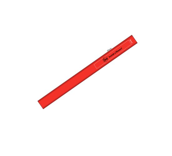 Rheem Builders Pencil - Red