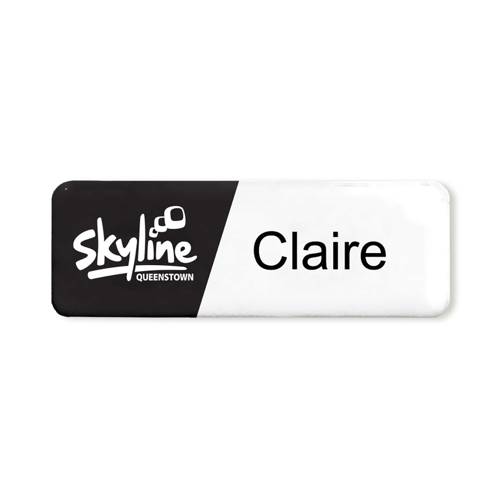 Skyline Magnet Name Badge