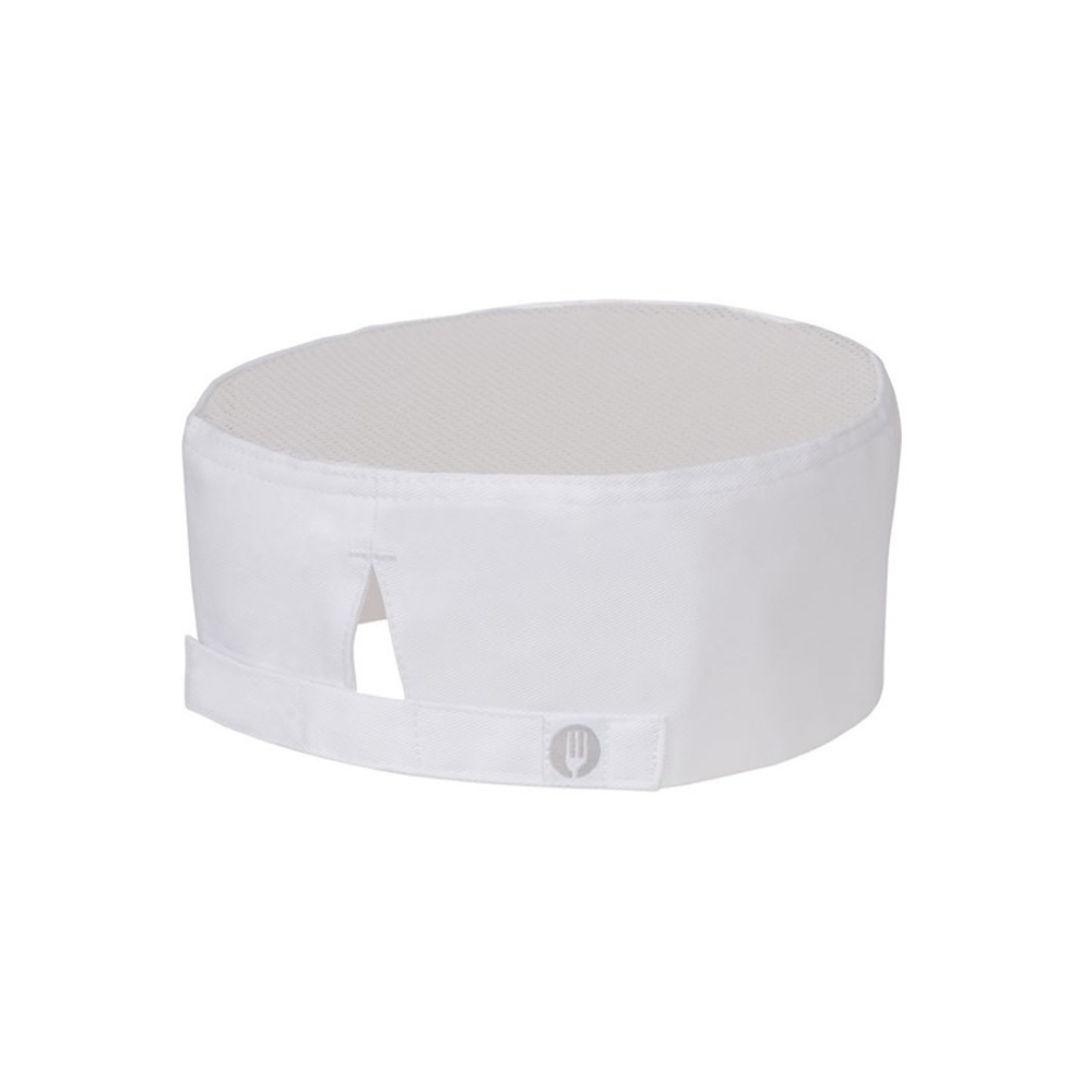 Skyline Kitchen Staff Box Hat- White