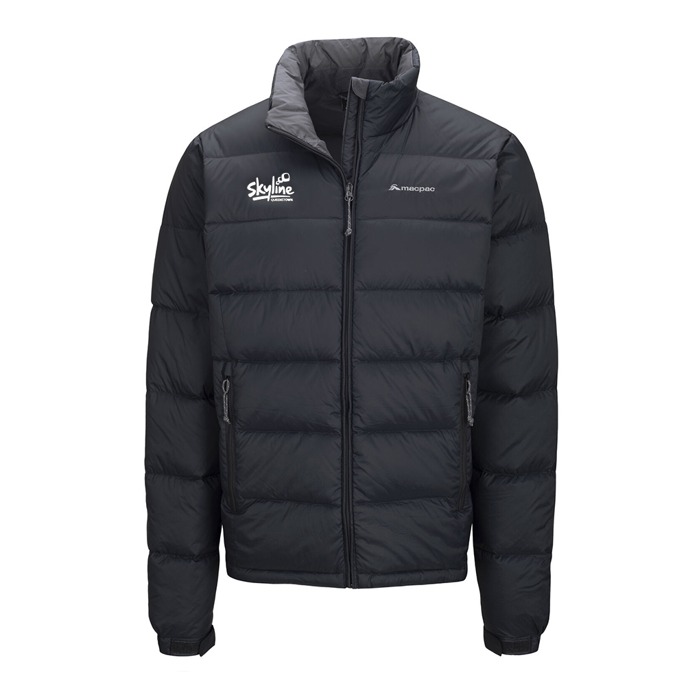Skyline Mens Halo Puffer Jacket- Black