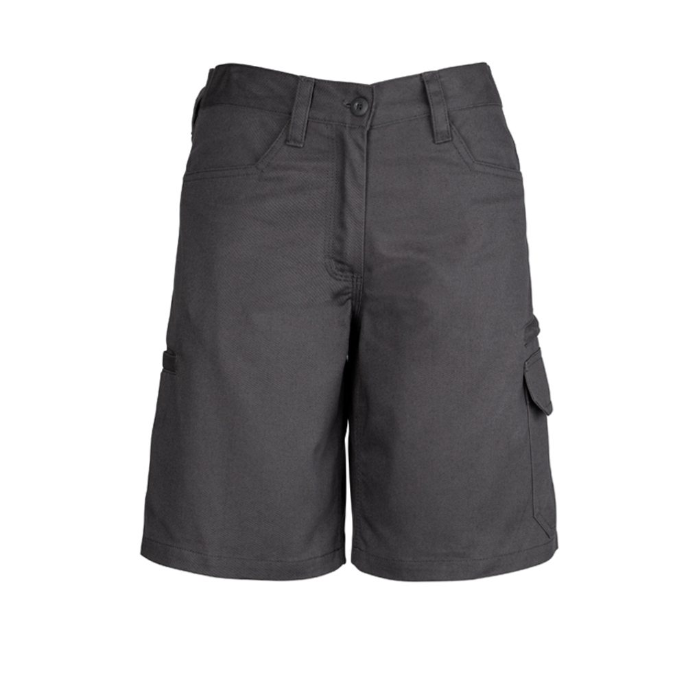Skyline Ladies Utility Shorts- Charcoal