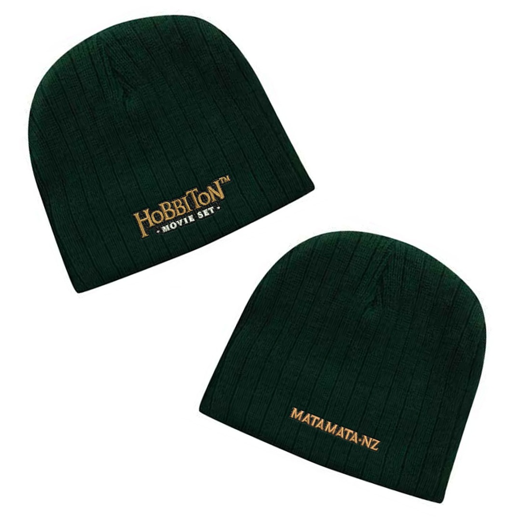 Hobbiton Cable Knit Beanie - Green