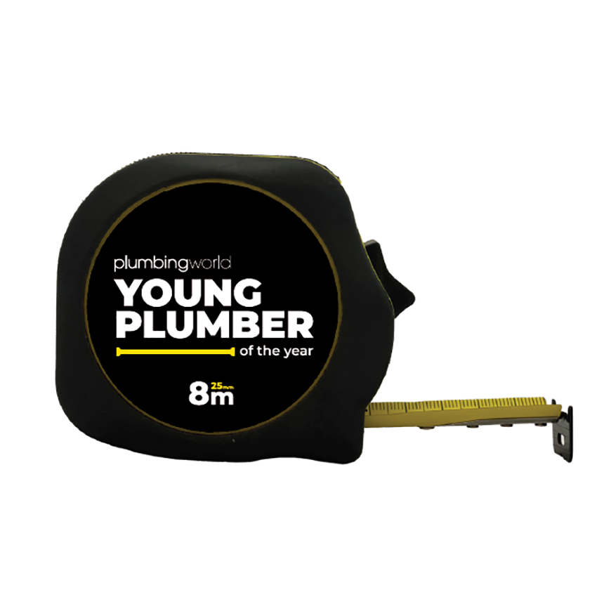 Plumbing World YPOTY 8m Tape x 25mm