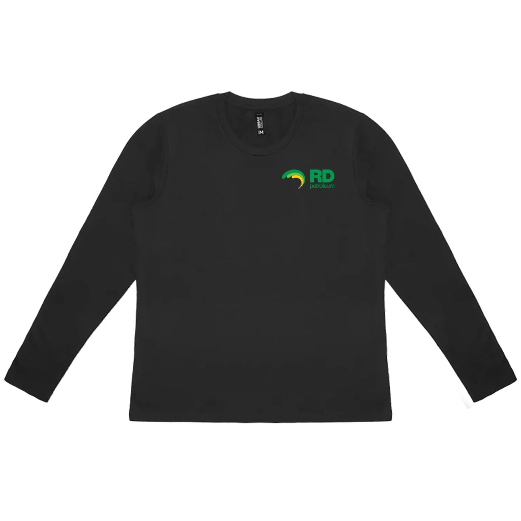 RD Petroleum Womens L/S Tee - Black