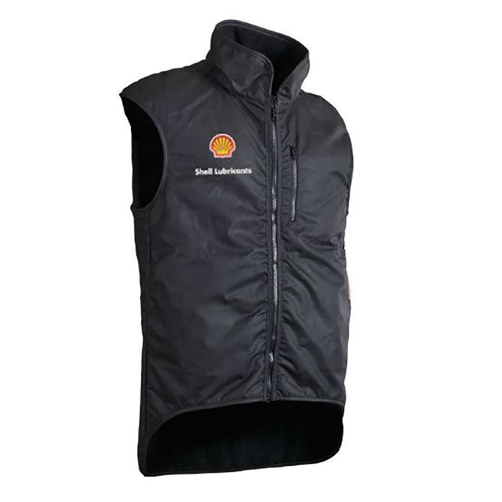StyxMill Oilskin Black Vest - Shell