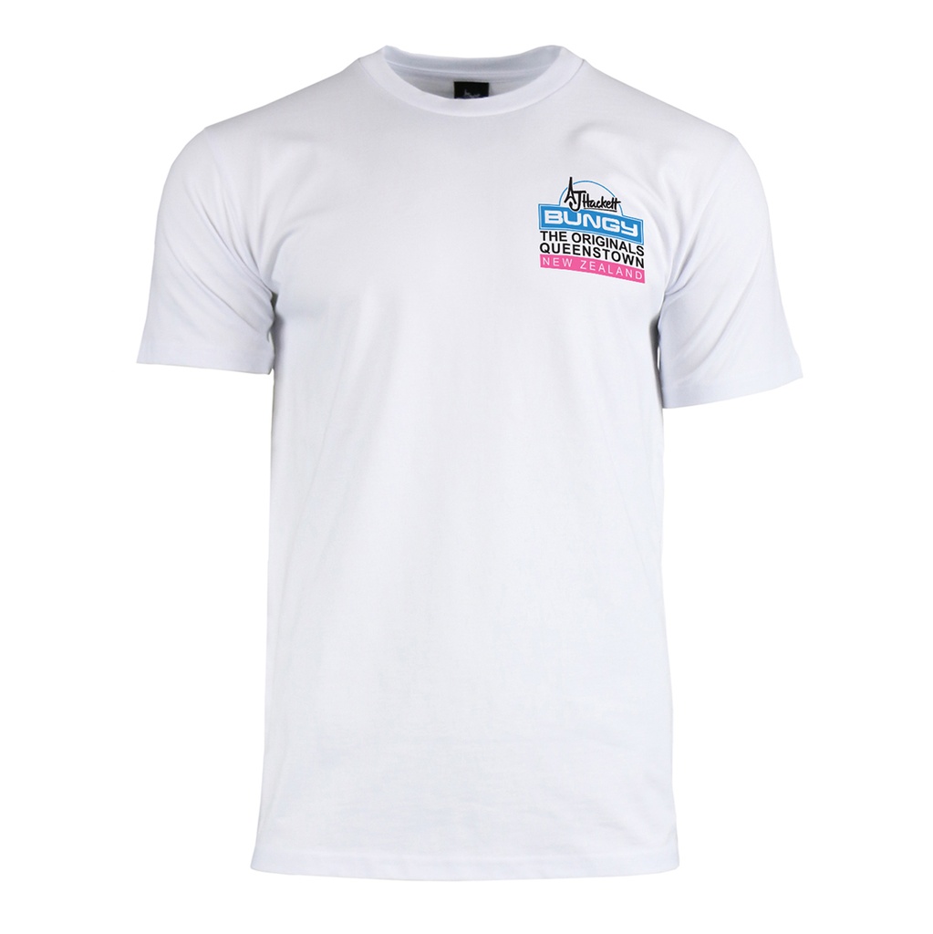 VINTAGE UNISEX RETRO TEE WHITE