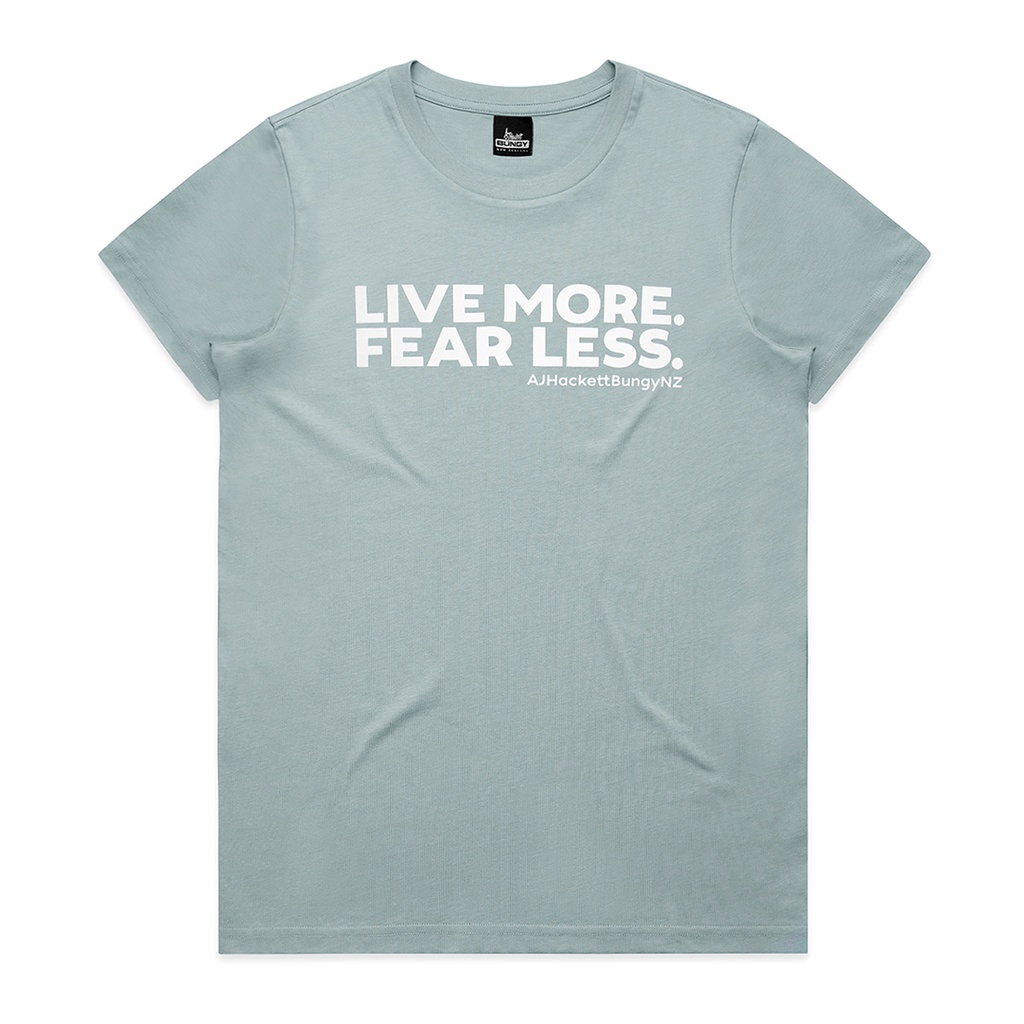 AJHB Womens Maple Tee  LMFL - Pale Blue