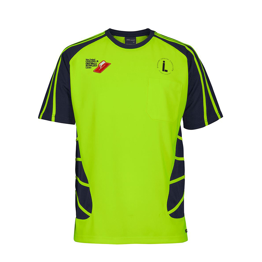 NZCDS/OIL Hi Vis Spider Tee