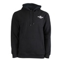 AJHB Upside Down Club Hoodie - Black