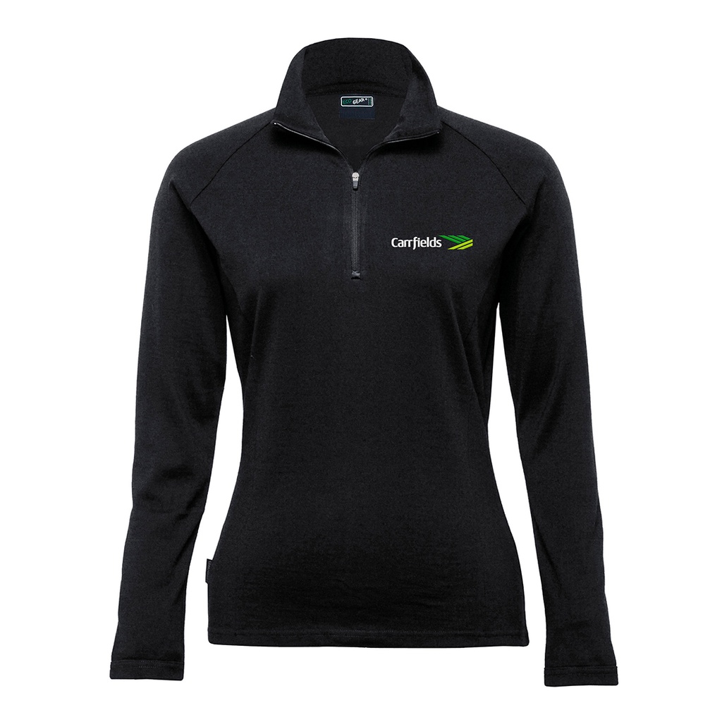 Carrfields Ladies 1/4 Zip Merino