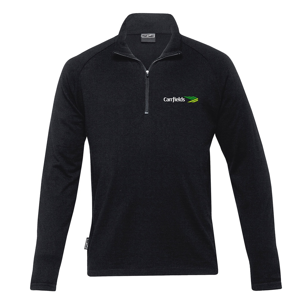 Carrfields Mens 1/4 Zip Merino
