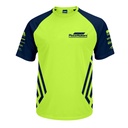 PM Safety DriFit Hi Vis Tee- Yellow/Navy