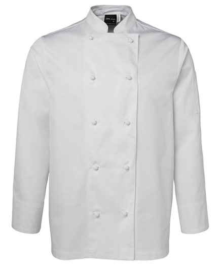 Skyline Unisex L/S Chef Jacket- White
