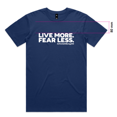 MENS STAPLE LMFL TEE - COBALT