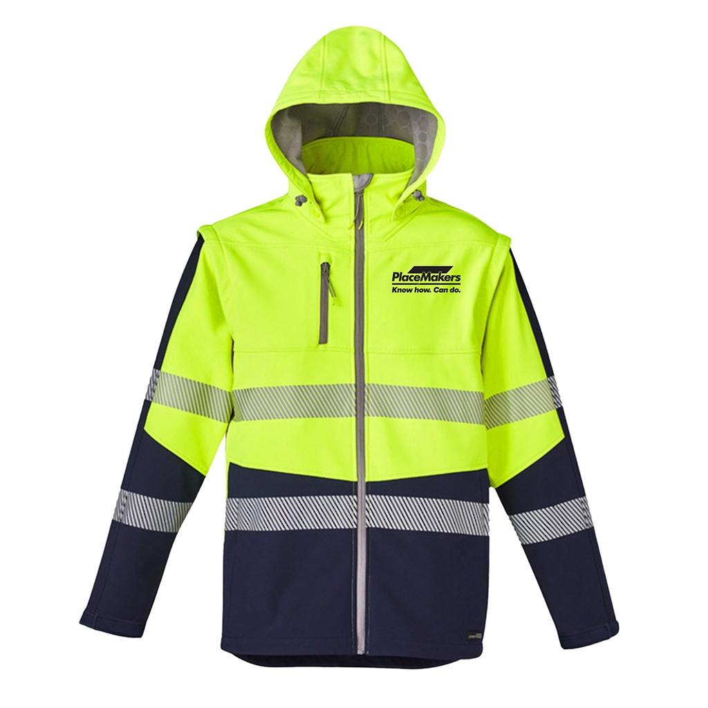 PM Hi Vis Soft Shell Jacket