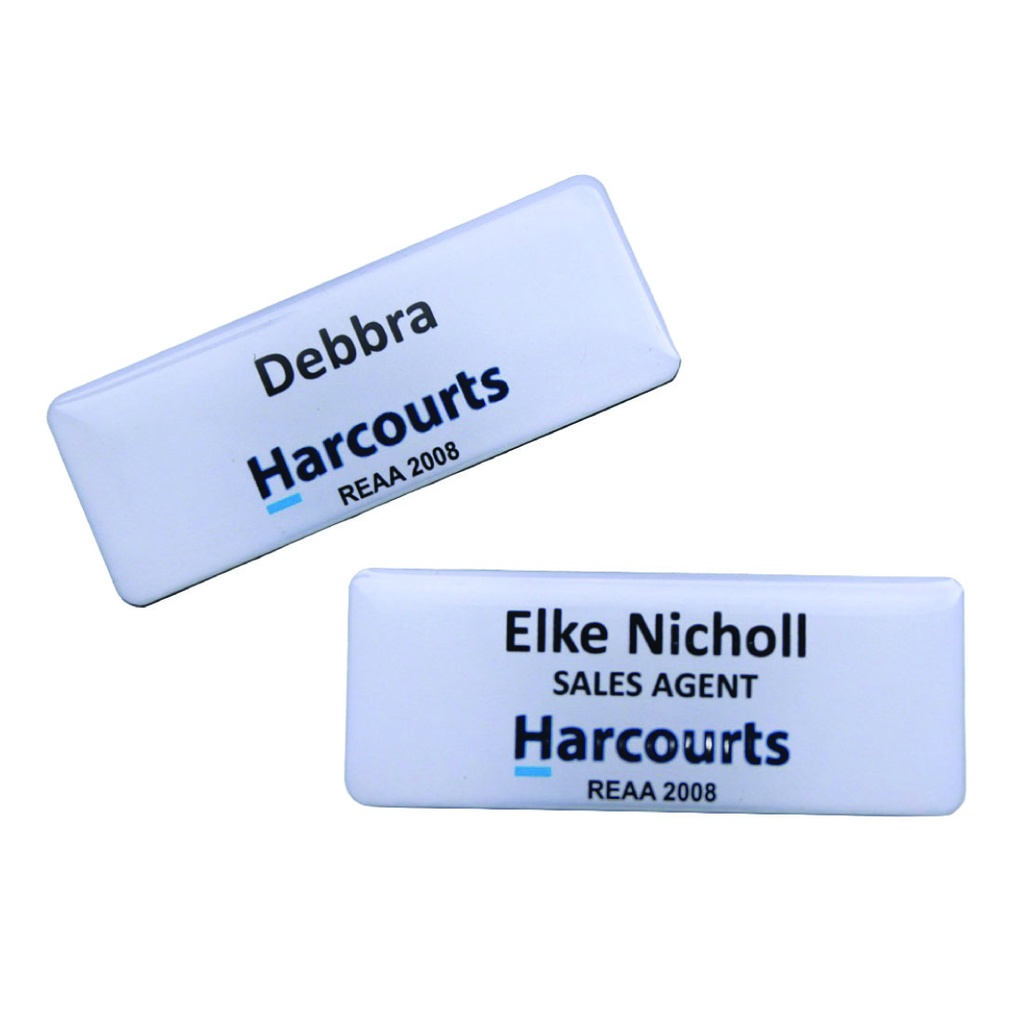 Harcourts Name Badges