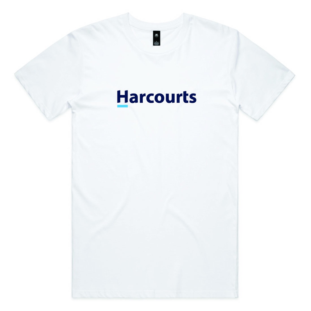 Harcourts Tee Men's | White