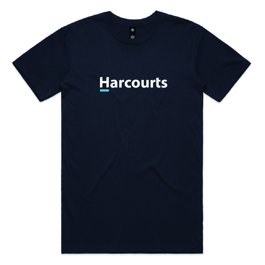 Harcourts Tee Men's | Navy