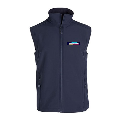 PlaceMakers Men's Softshell Vest*
