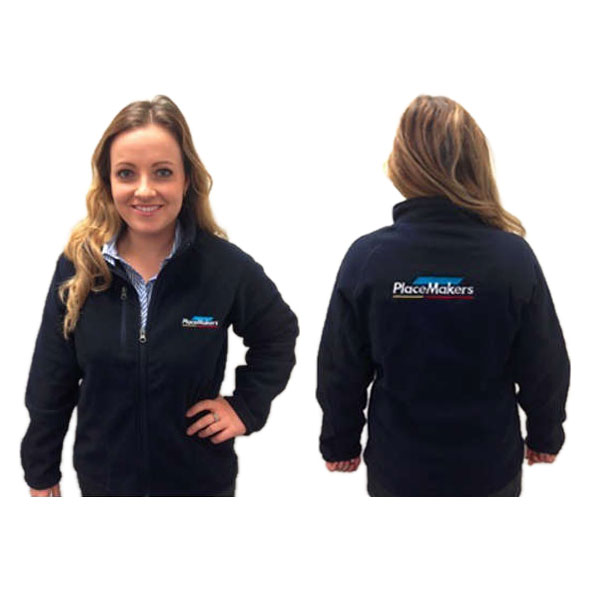 PlaceMakers Ladies Full Zip Fleece
