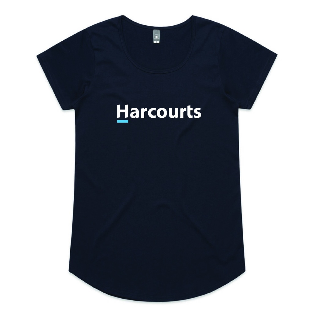 Harcourts Tee Ladies | Navy*
